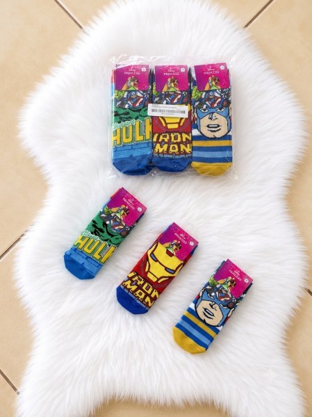 Çimpa AV22603 Avengers Erkek Çocuk Soket Çorap
